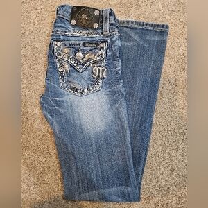 EUC Miss Me Youth Girl's Boot Cut Jeans
